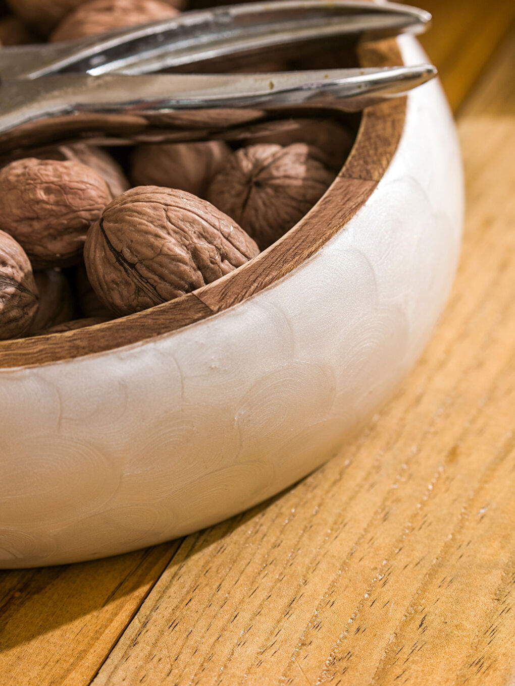 Karışık Ahşap Sunum Kasesi 20 cm-2