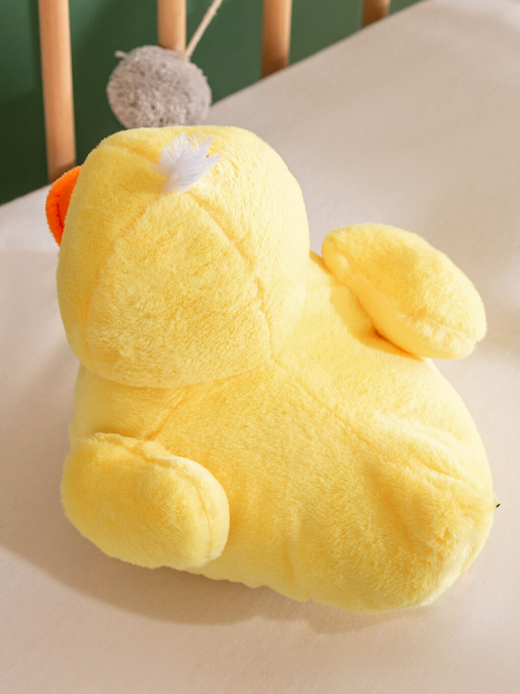 Karışık Ördek Figürlü Pelüş Bebek Kırlent 29 cm-1