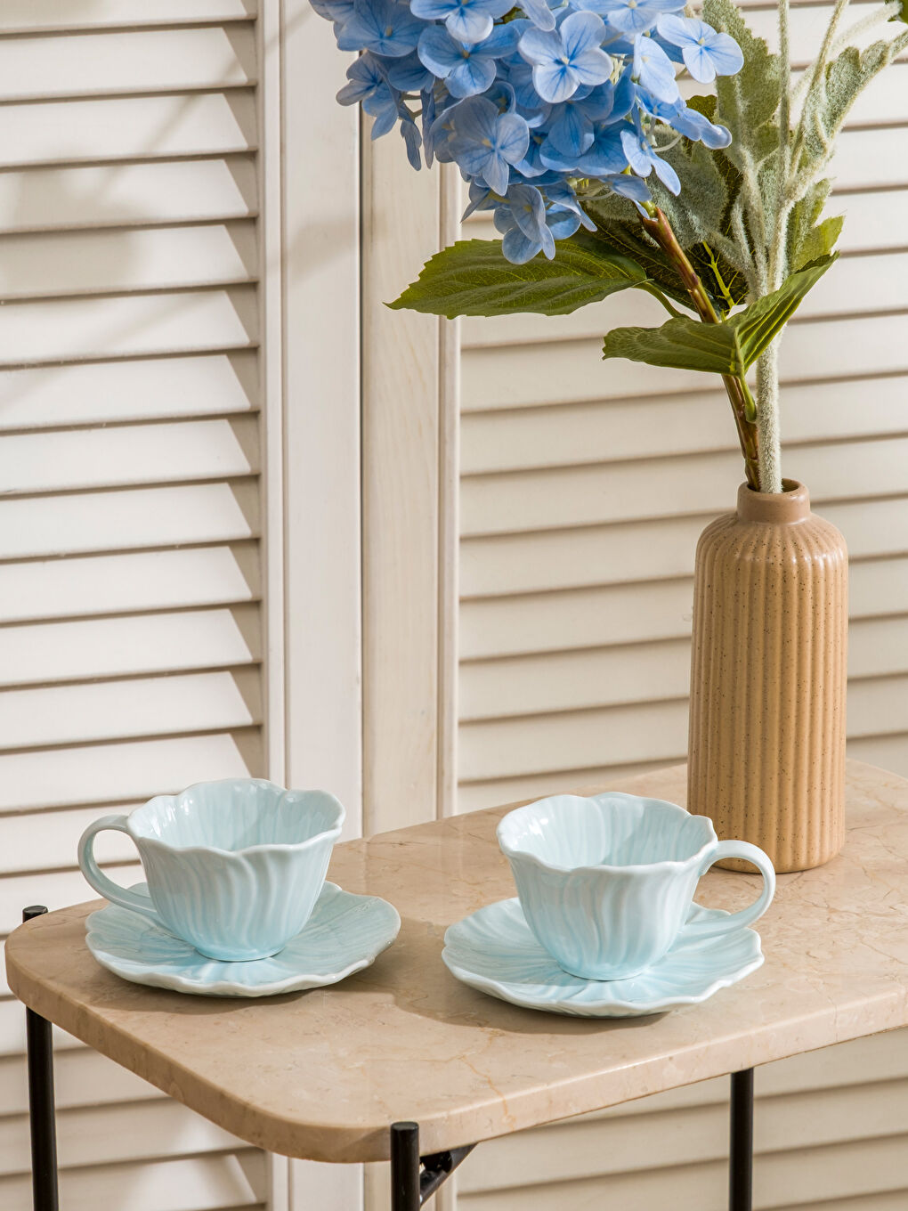 Porcelanski set šolja za kafu za 2 osobe 90 ml