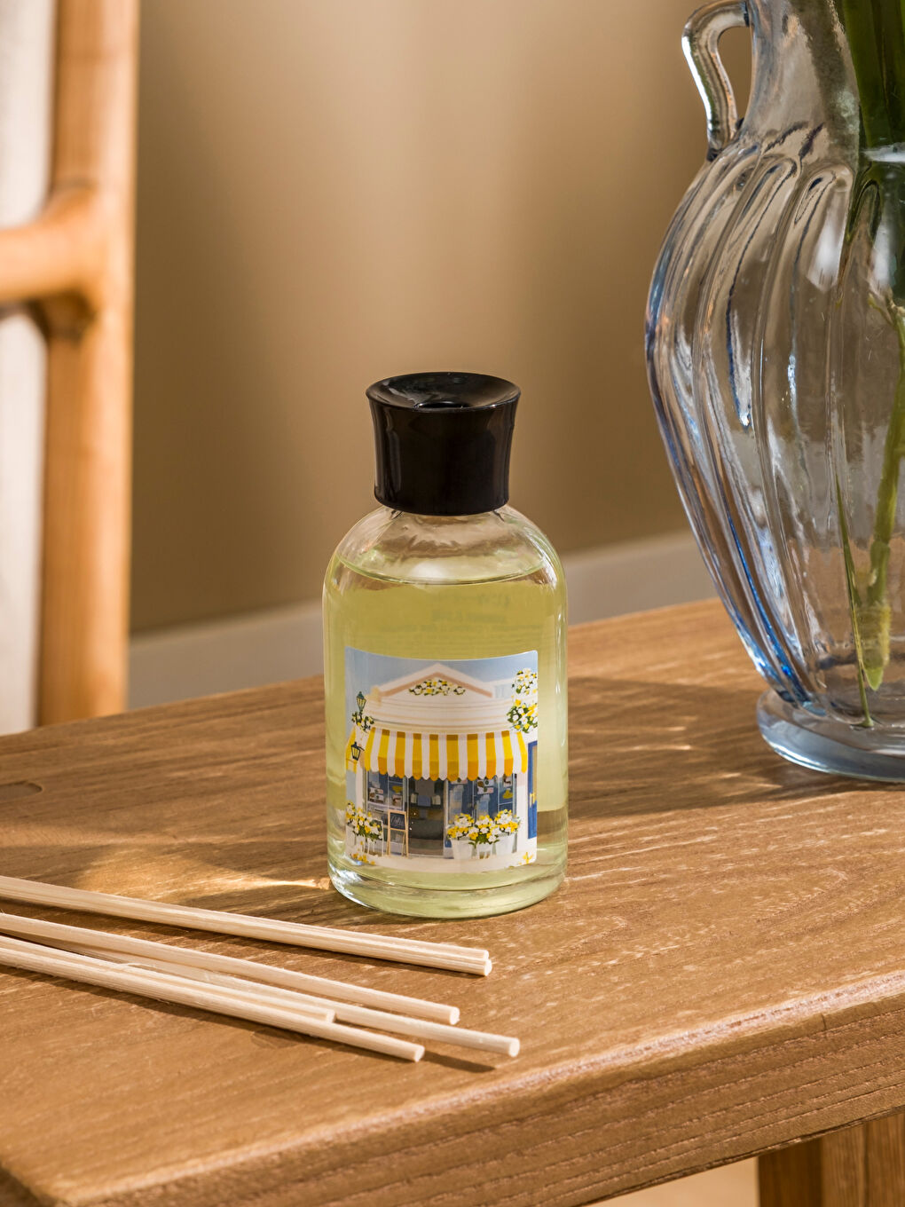 Karışık Çiçek Baskılı Çubuklu Oda Kokusu 100 ml-1