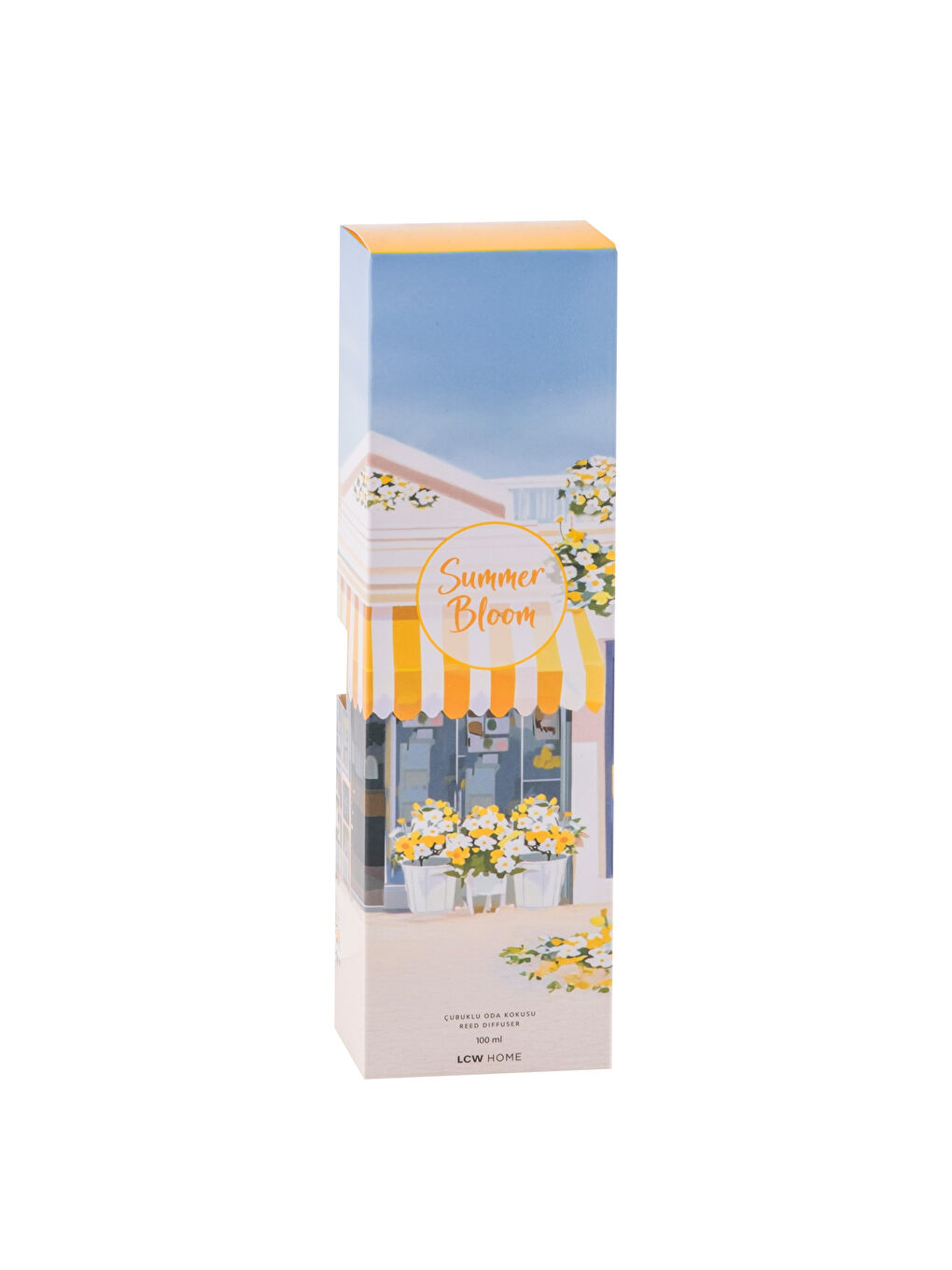 Karışık Çiçek Baskılı Çubuklu Oda Kokusu 100 ml-3