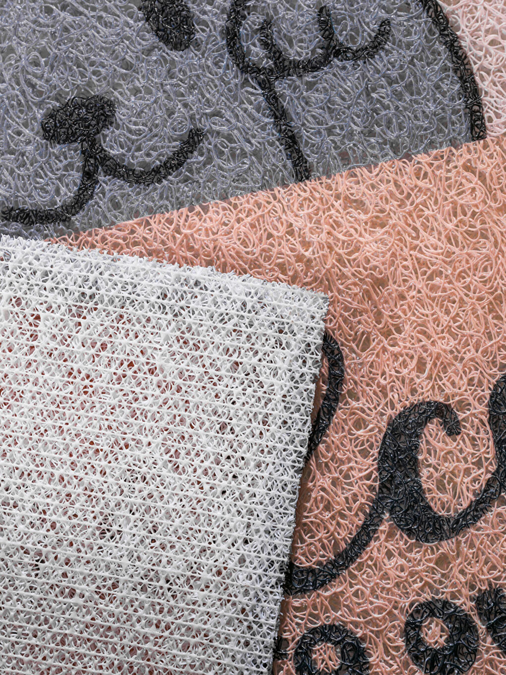 Коврик для двери с принтом кошки 40x60 см-2