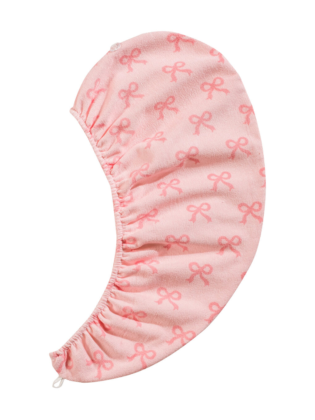 Pembe Pamuklu Saç Havlusu -4