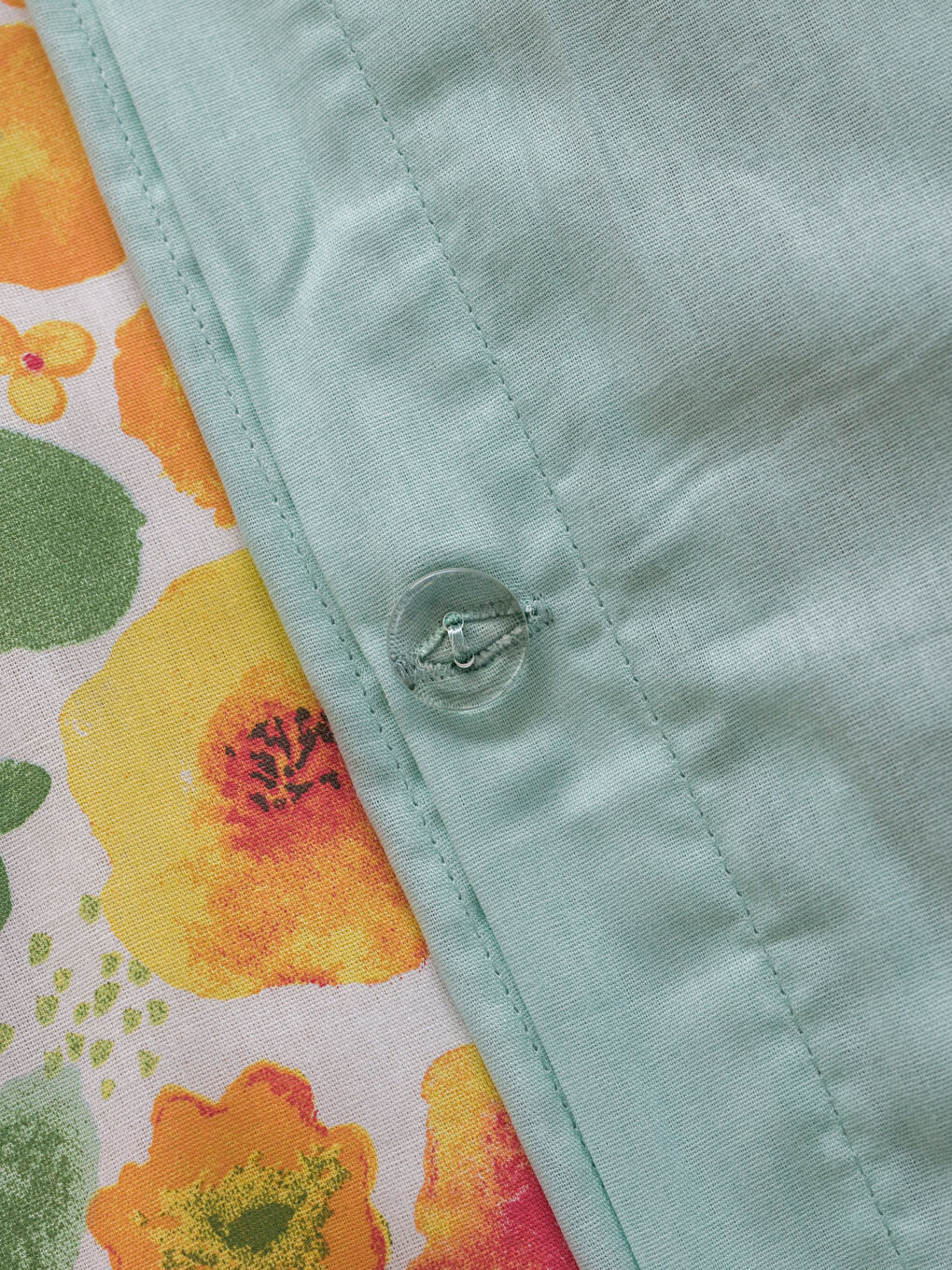 Karışık Baskılı Çift Kişilik Nevresim Seti-5