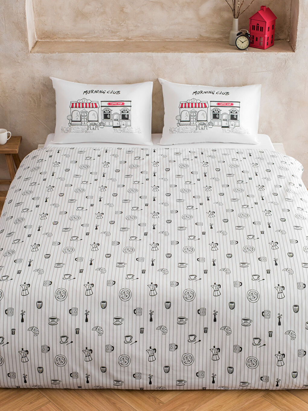 Karışık Çift Kişilik Nevresim Seti-1