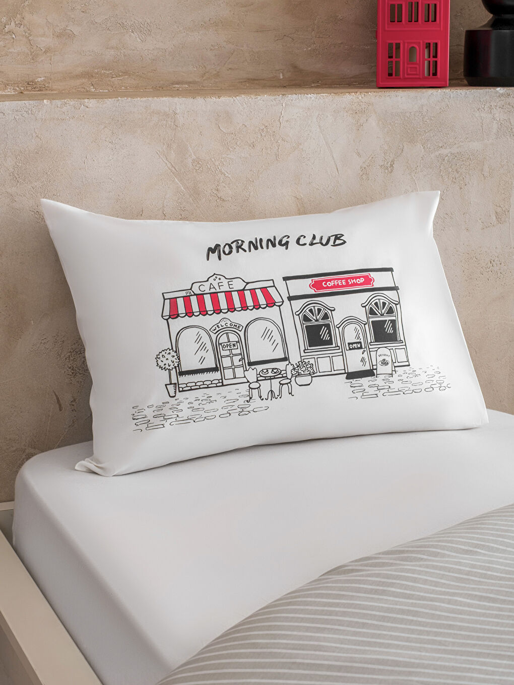 Karışık Baskılı Tek Kişilik Nevresim Seti-2