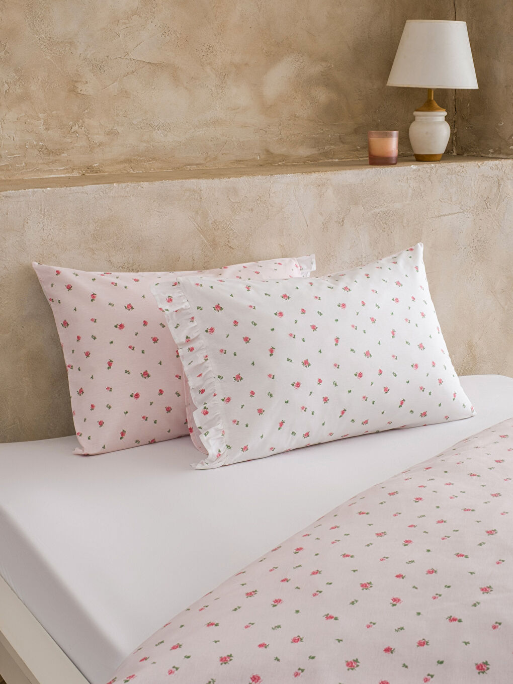 Karışık Desenli Çift Kişilik Nevresim Seti-2