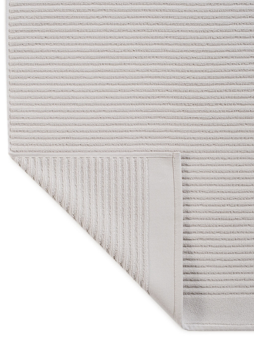 Gri Çizgili Banyo Paspası 50x70 cm-1