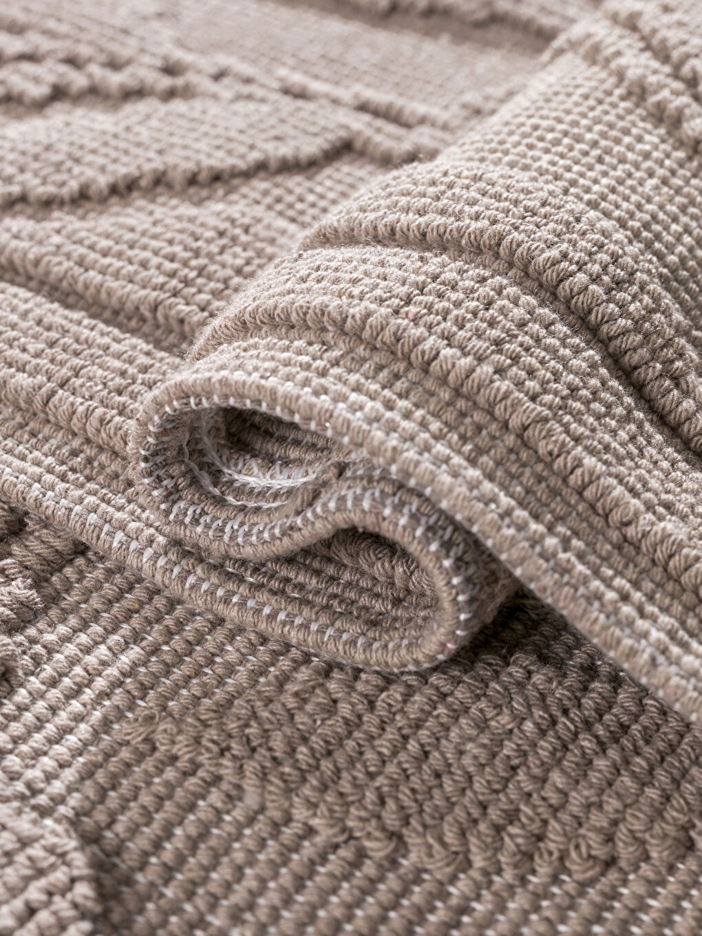 A set of two patterned bath mats.-3