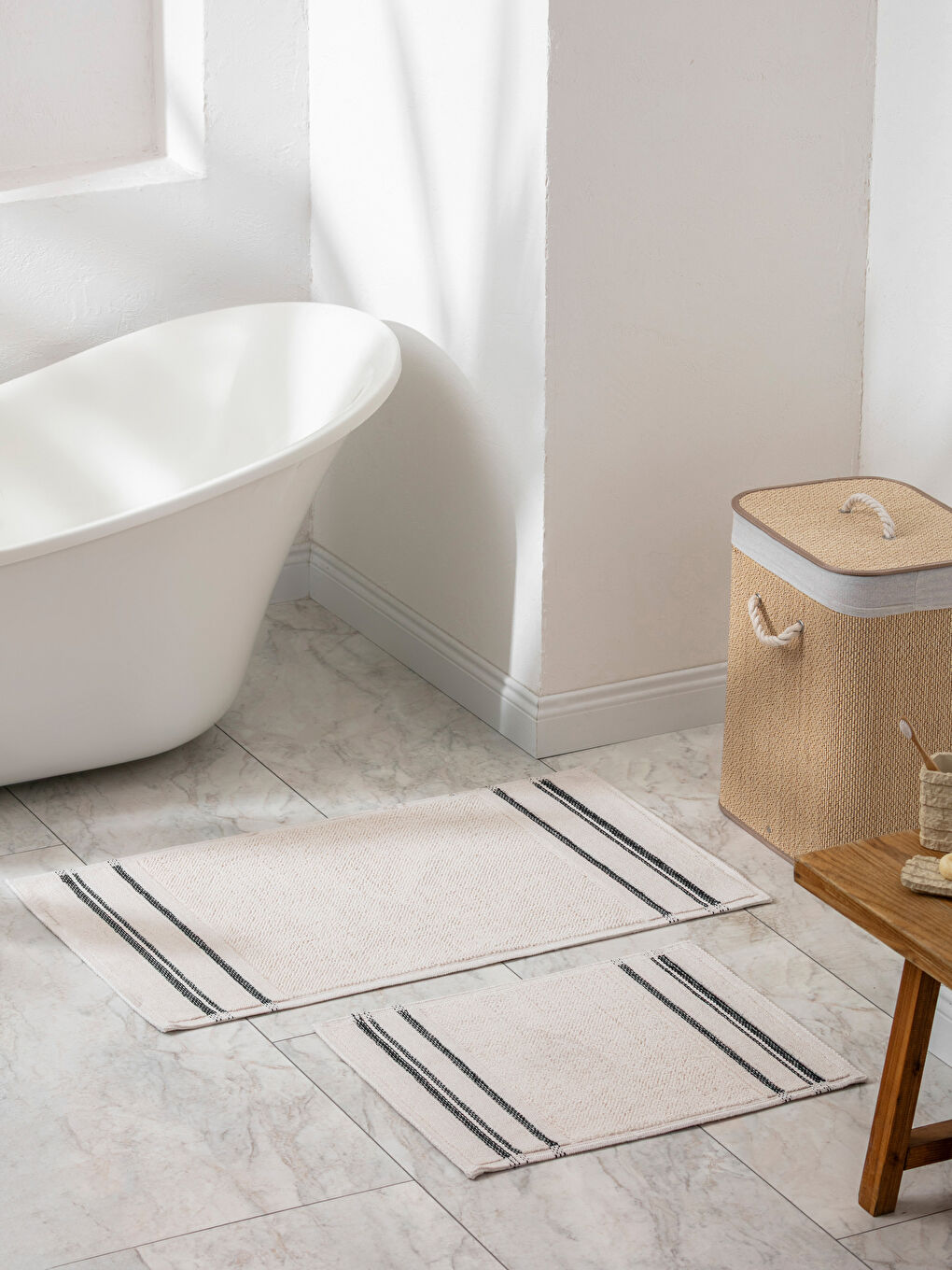 SVETLO BEŽ Prostirka za kupatilo