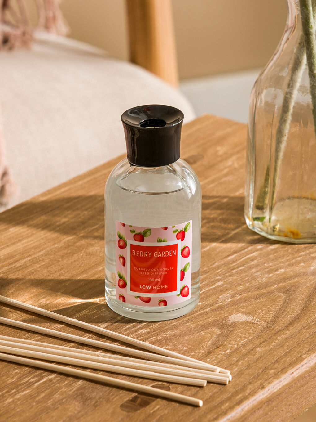 Karışık Çilek Kokulu Çubuklu Oda Kokusu 100 ml-1