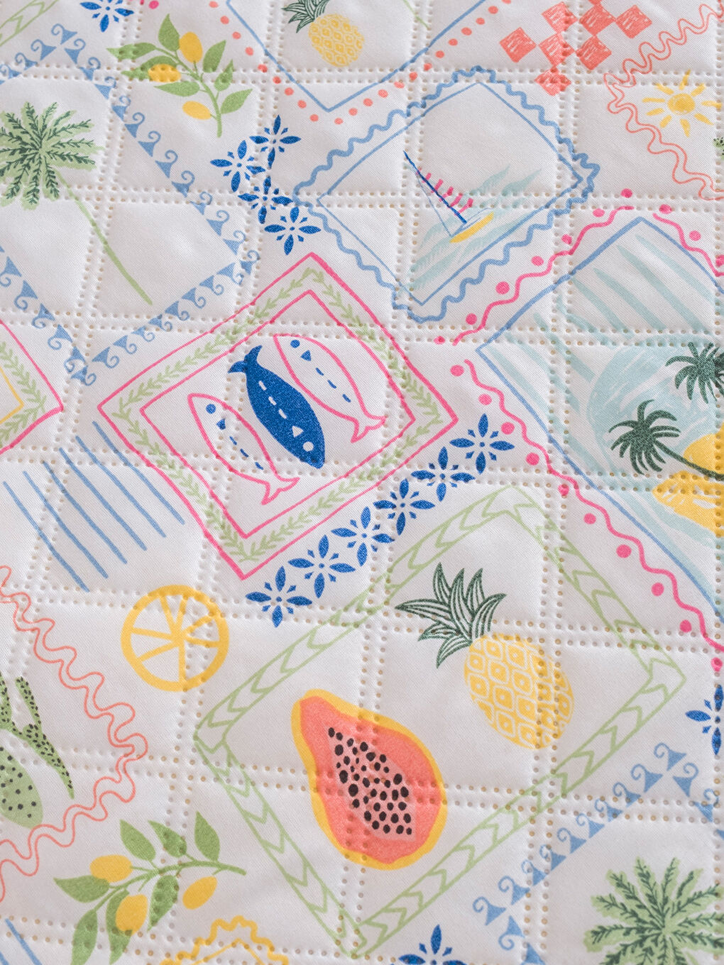 Double Sided Patterned Double Bedspread-2