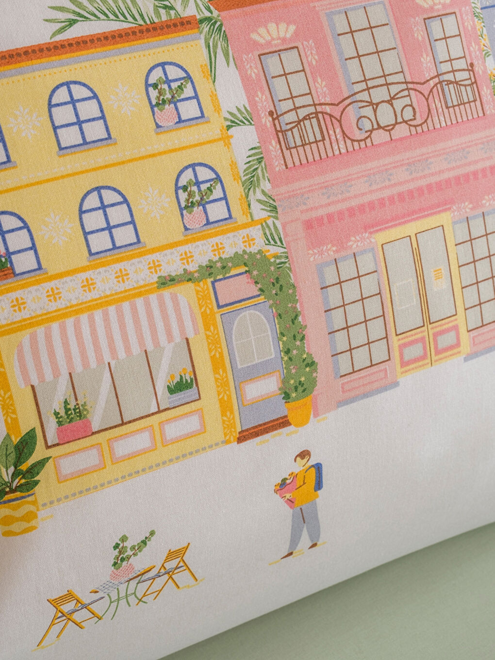 Printed Single Duvet Cover Set-3