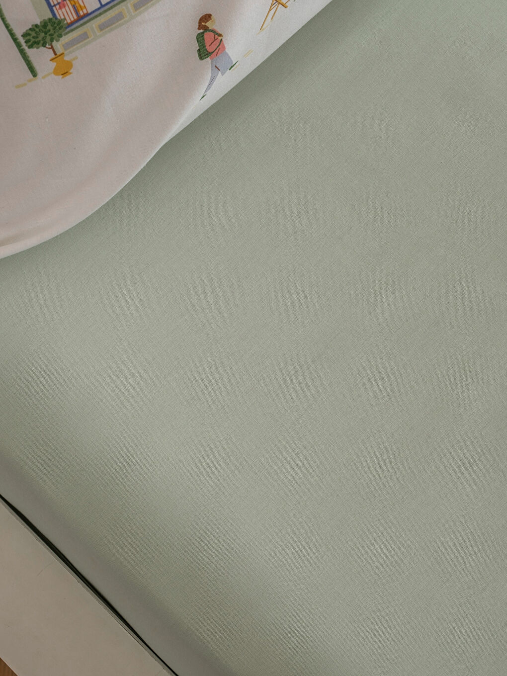 Printed Single Duvet Cover Set-4