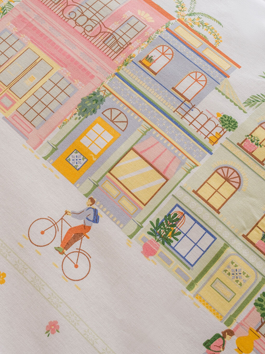 Printed Single Duvet Cover Set-5