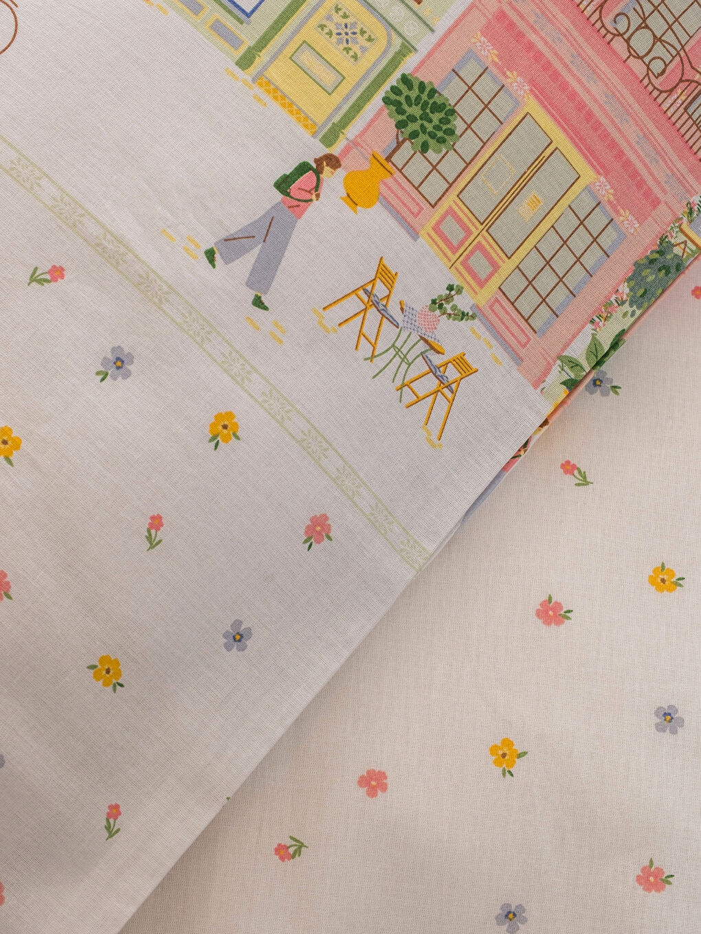 طقم غطاء لحاف مزدوج مطبوع-5