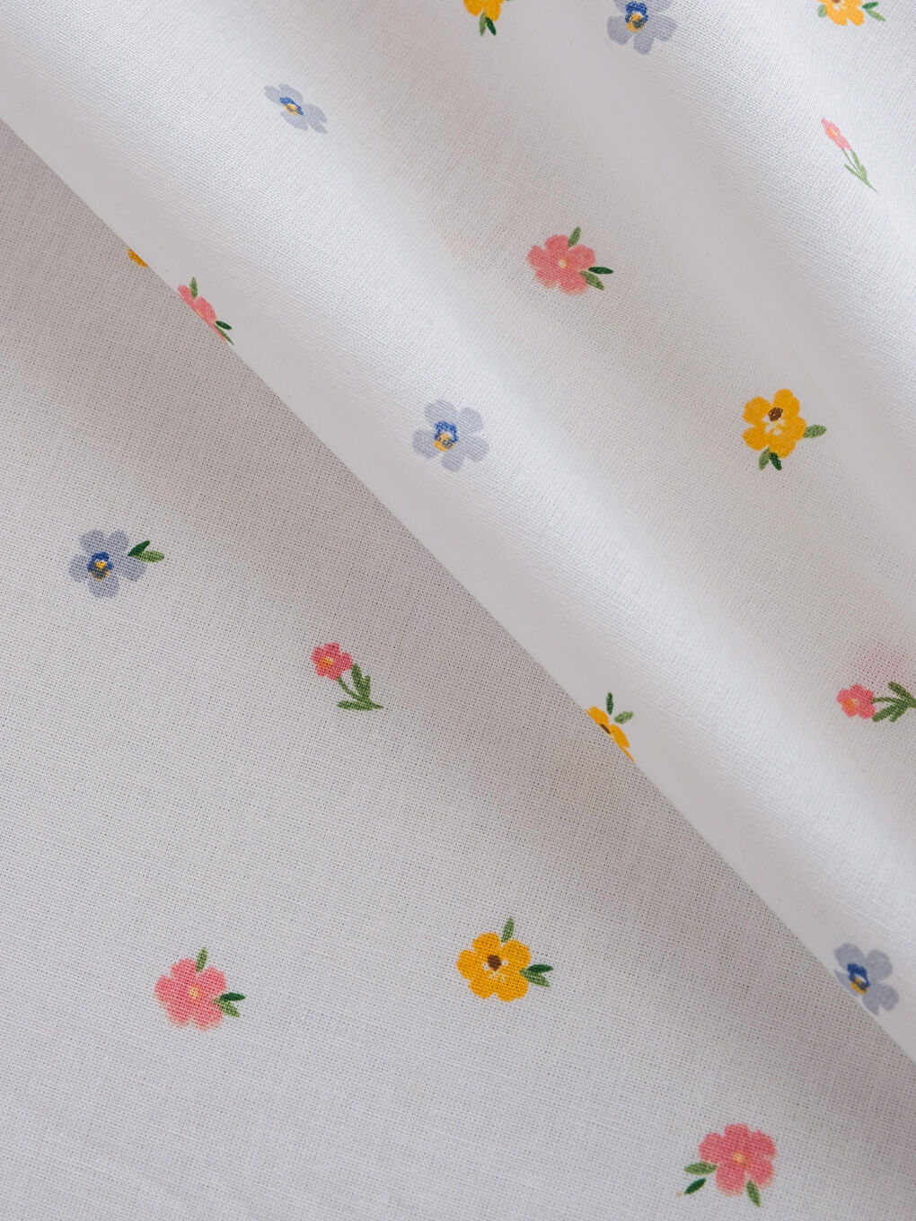 Sarı Çiçek Desenli Tek Kişilik Lastikli Çarşaf-2