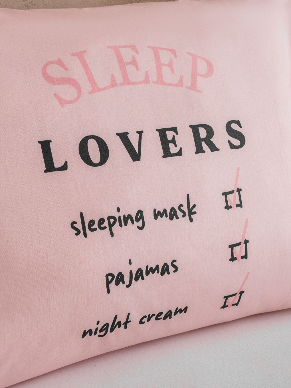 Karışık Baskılı Pamuklu Yastık Kılıfı 2'li 50x70 cm-2