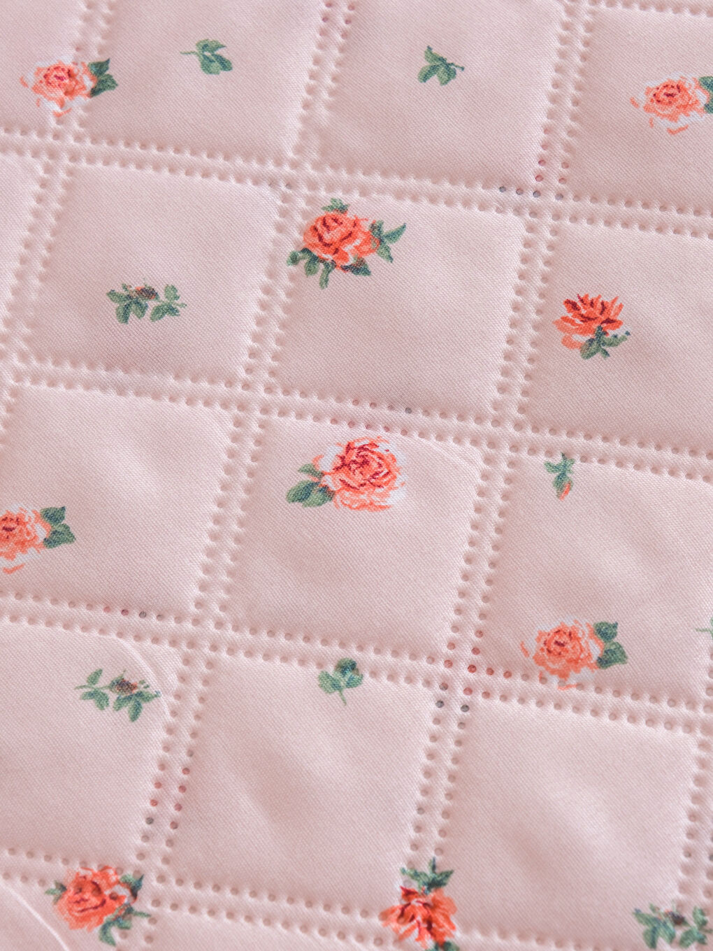 Karışık Çiçekli Çift Kişilik Yatak Örtüsü-2