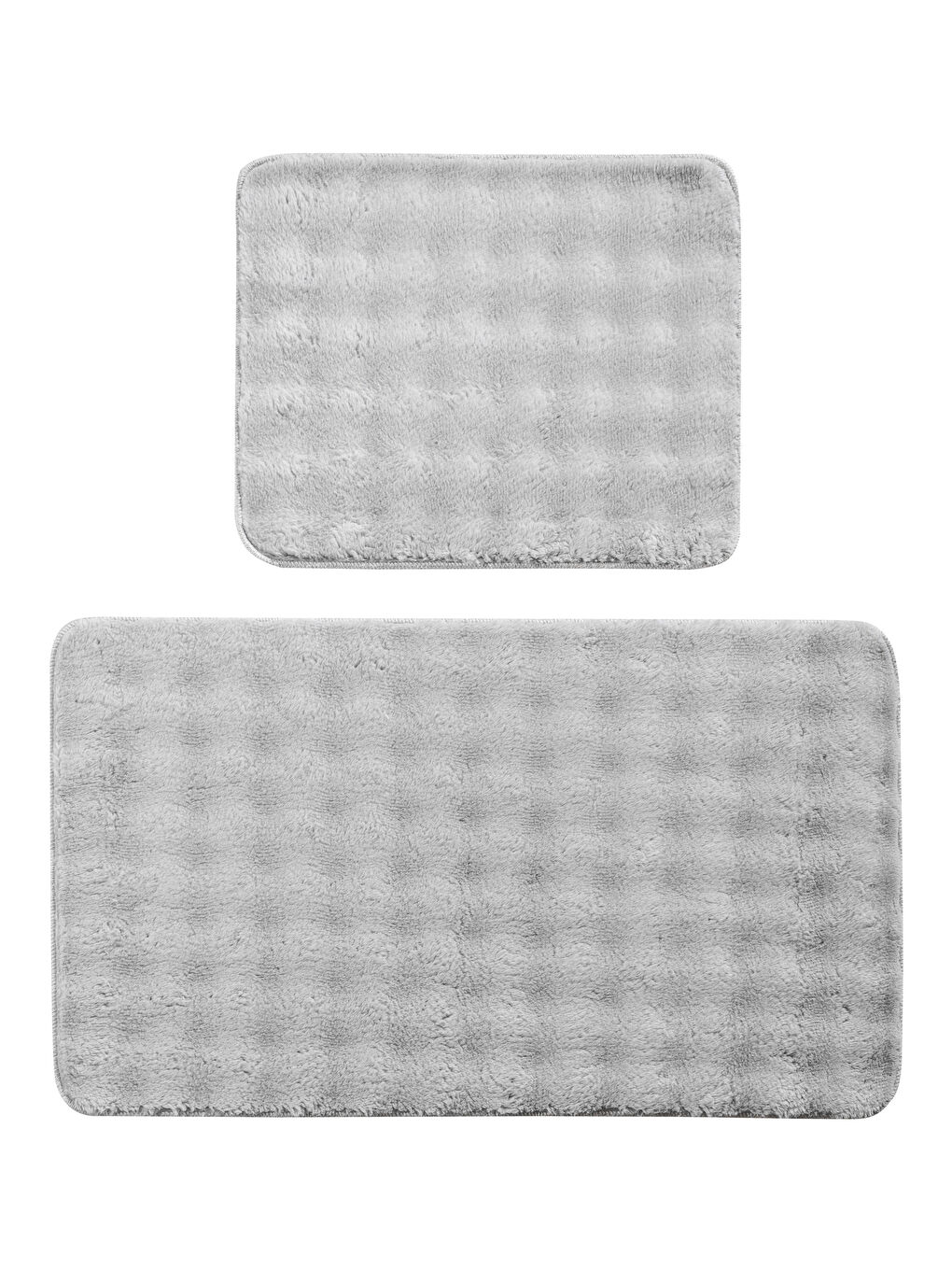 سجادة حمام رمادي-5