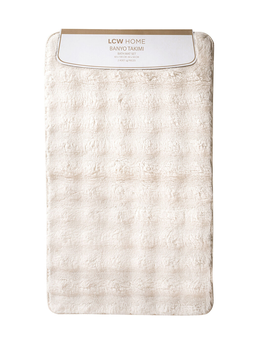 سجادة حمام بيج-4