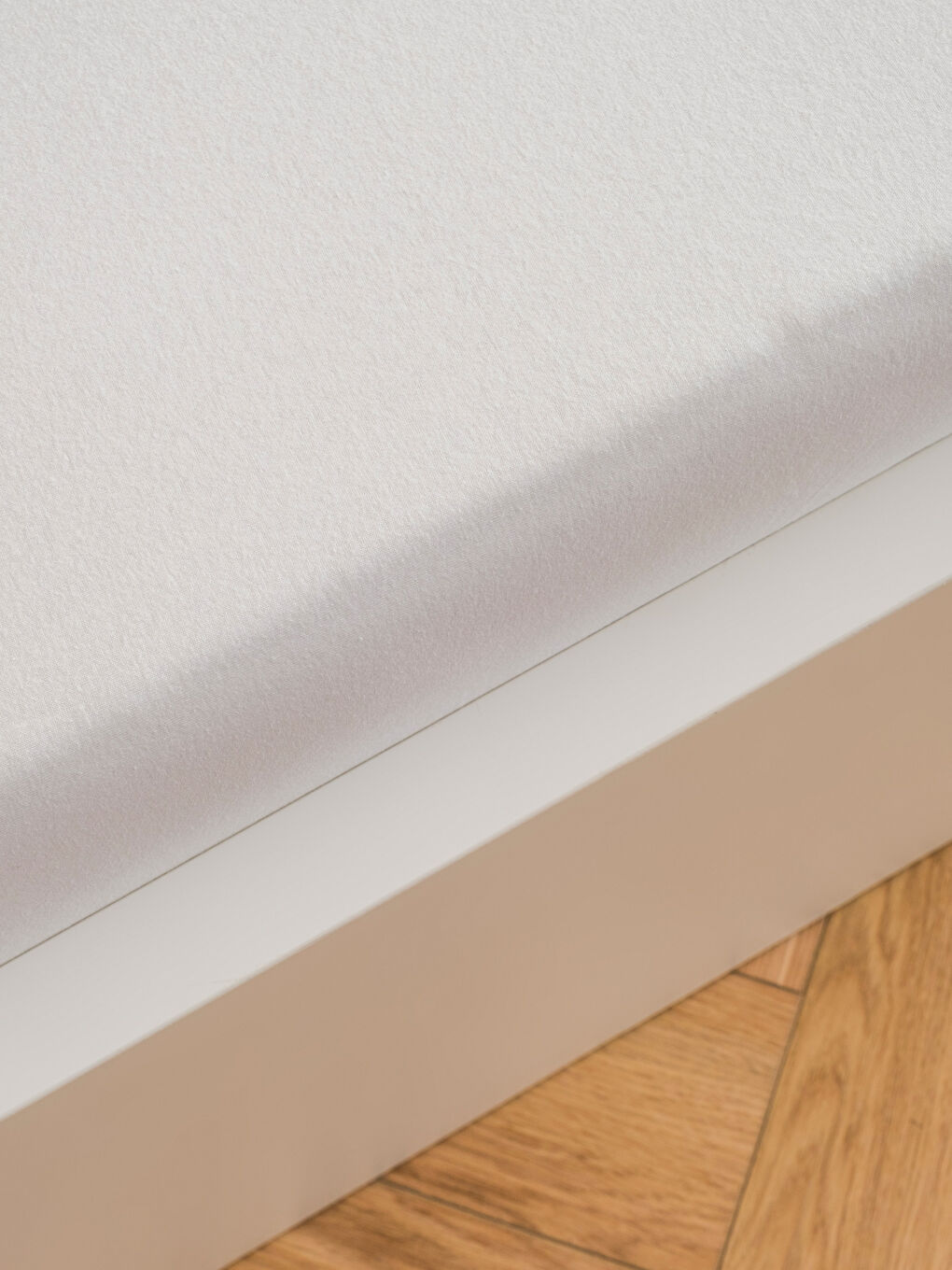 Bej Çift Kişilik Lastikli Çarşaf-1