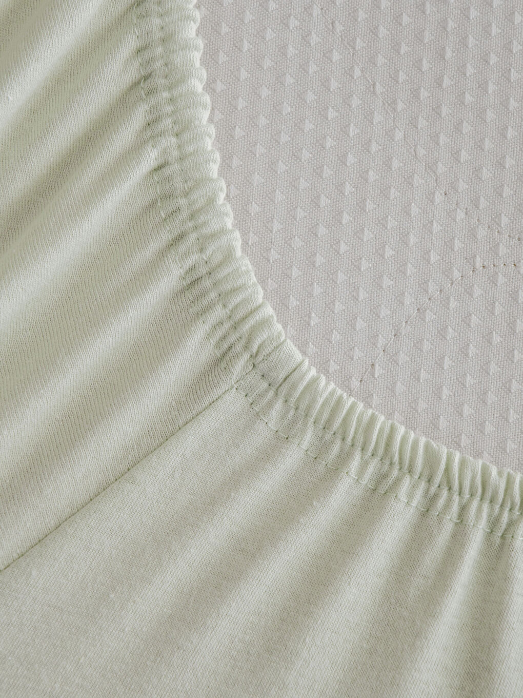 Yeşil Çift Kişilik Lastikli Çarşaf-3