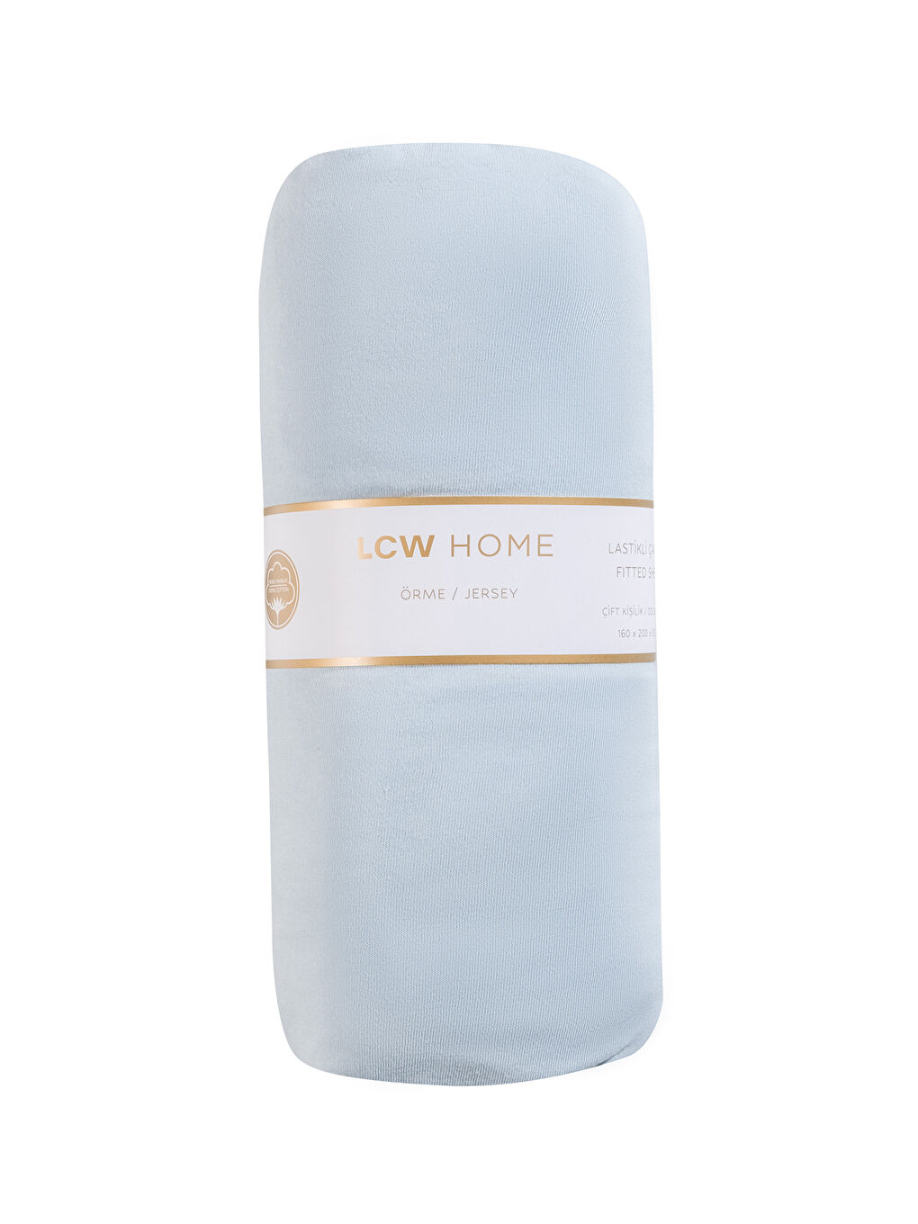 Mavi Çift Kişilik Lastikli Çarşaf-4