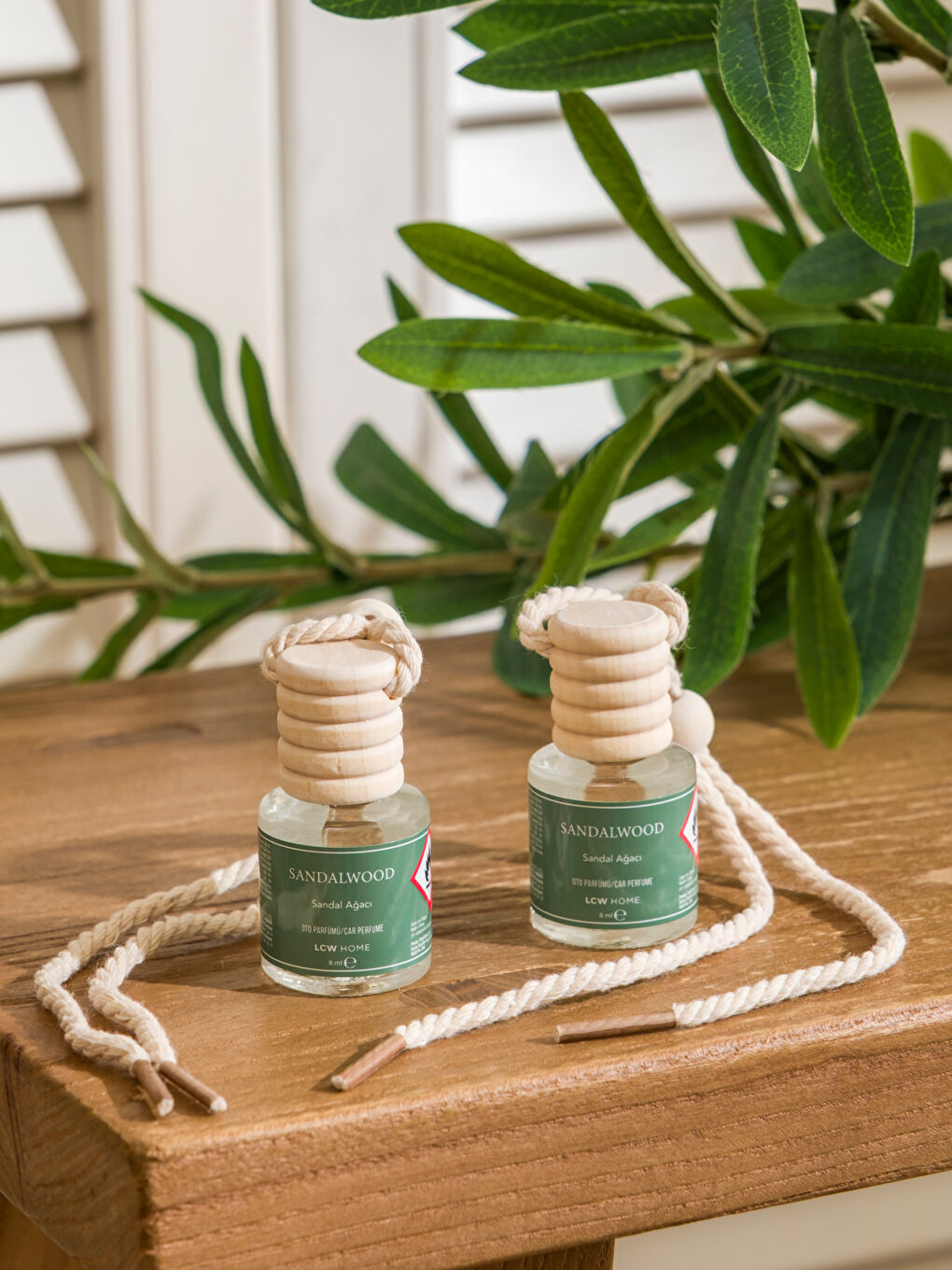 Karışık Sandal Ağacı Kokulu Oto Kokusu 2'li
