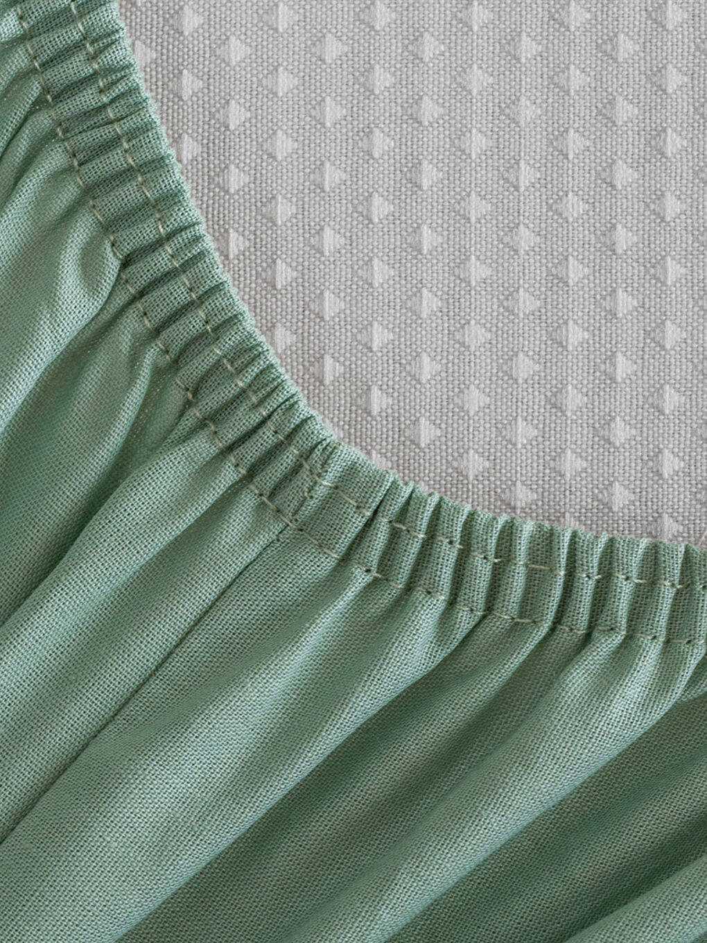 Yeşil Lastikli Tek Kişilik Lastikli Çarşaf-3