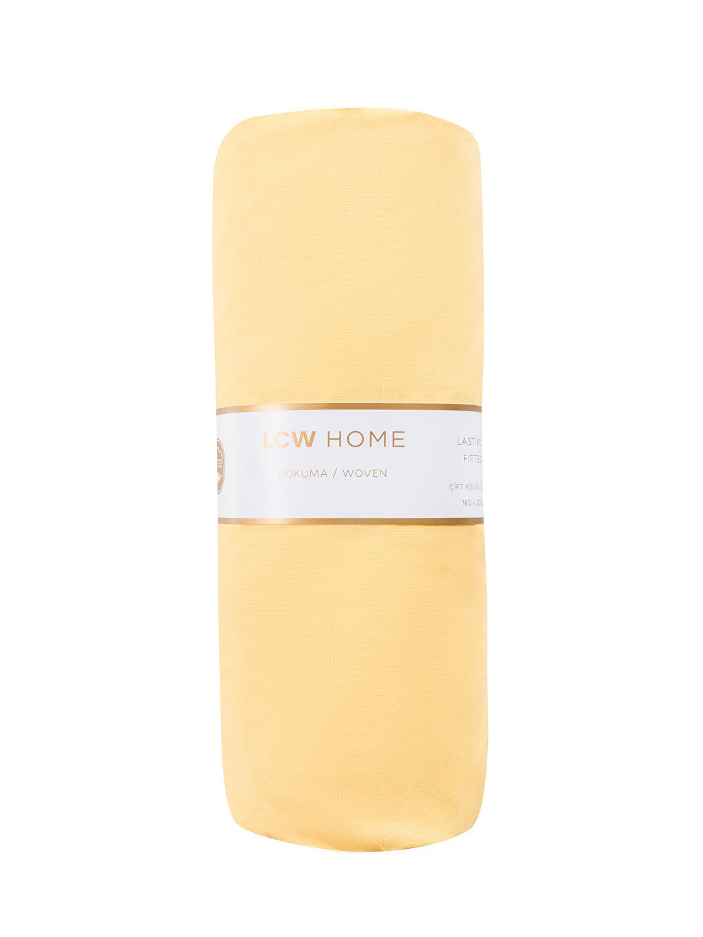 Sarı Çift Kişilik Lastikli Çarşaf-4