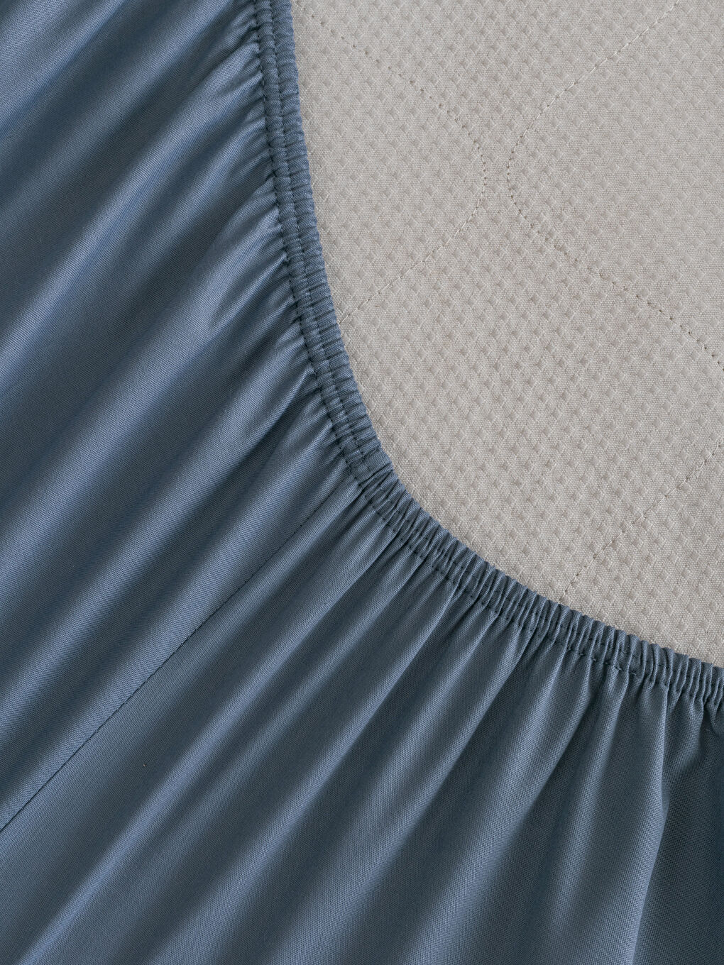 İndigo Çift Kişilik Lastikli Çarşaf-3