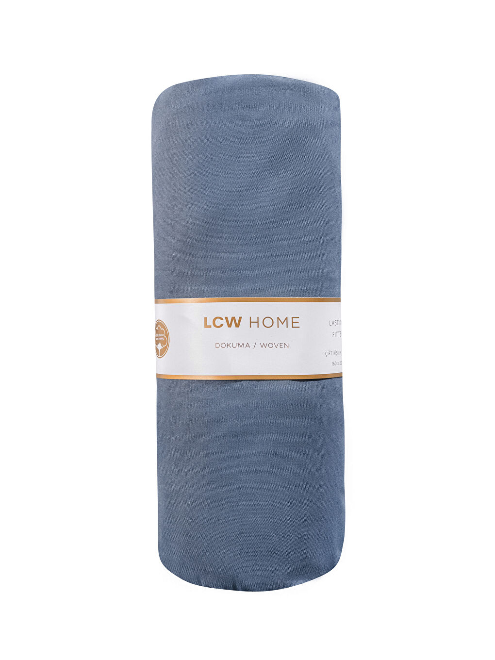 İndigo Çift Kişilik Lastikli Çarşaf-4