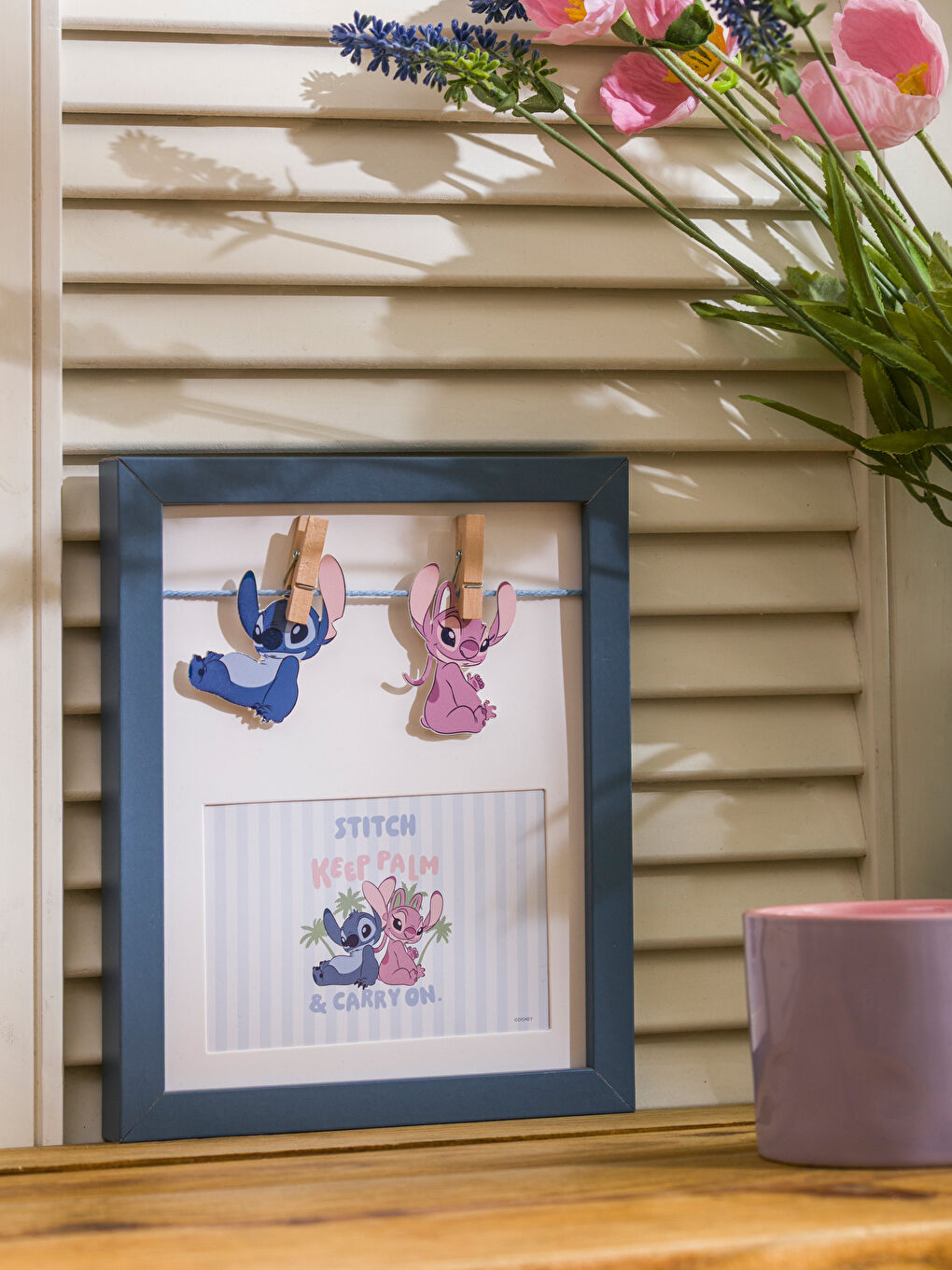 Drveni ram za slike Lilo & Stitch