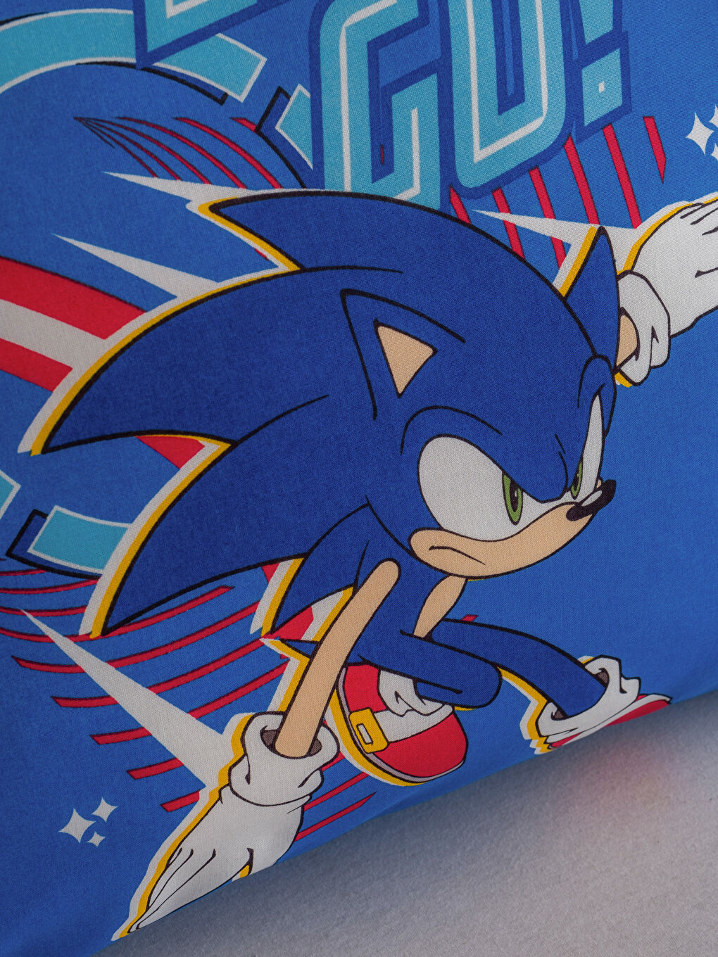 Karışık Sonic Baskılı Tek Kişilik Nevresim Seti-3