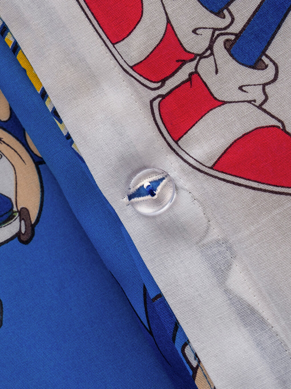 Karışık Sonic Baskılı Tek Kişilik Nevresim Seti-5