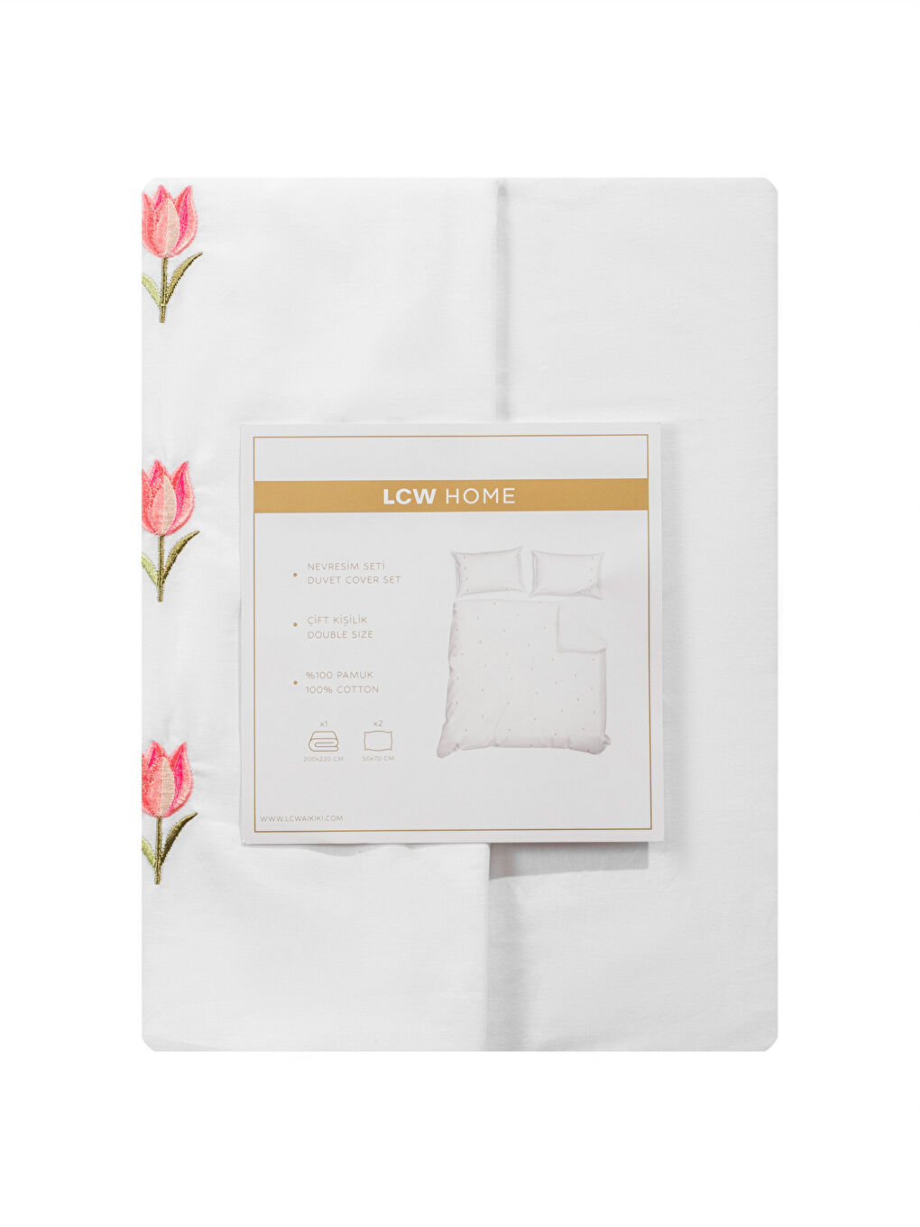 Karışık Çift Kişilik Pamuklu Nevresim Seti-5