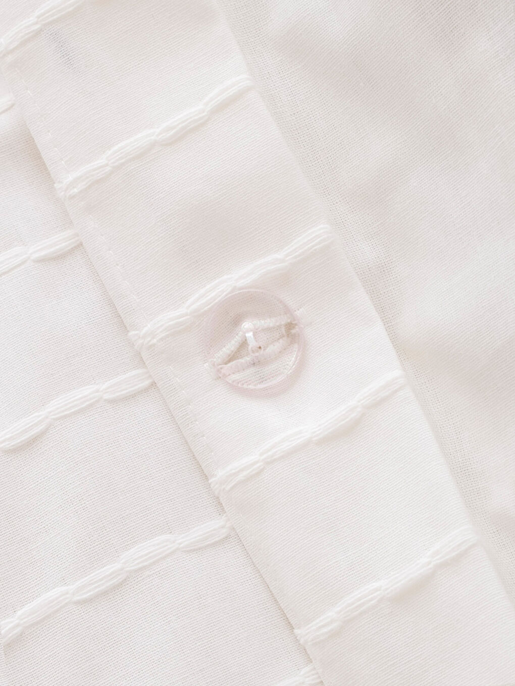 Ekru Çizgili Çift Kişilik Nevresim Seti-4