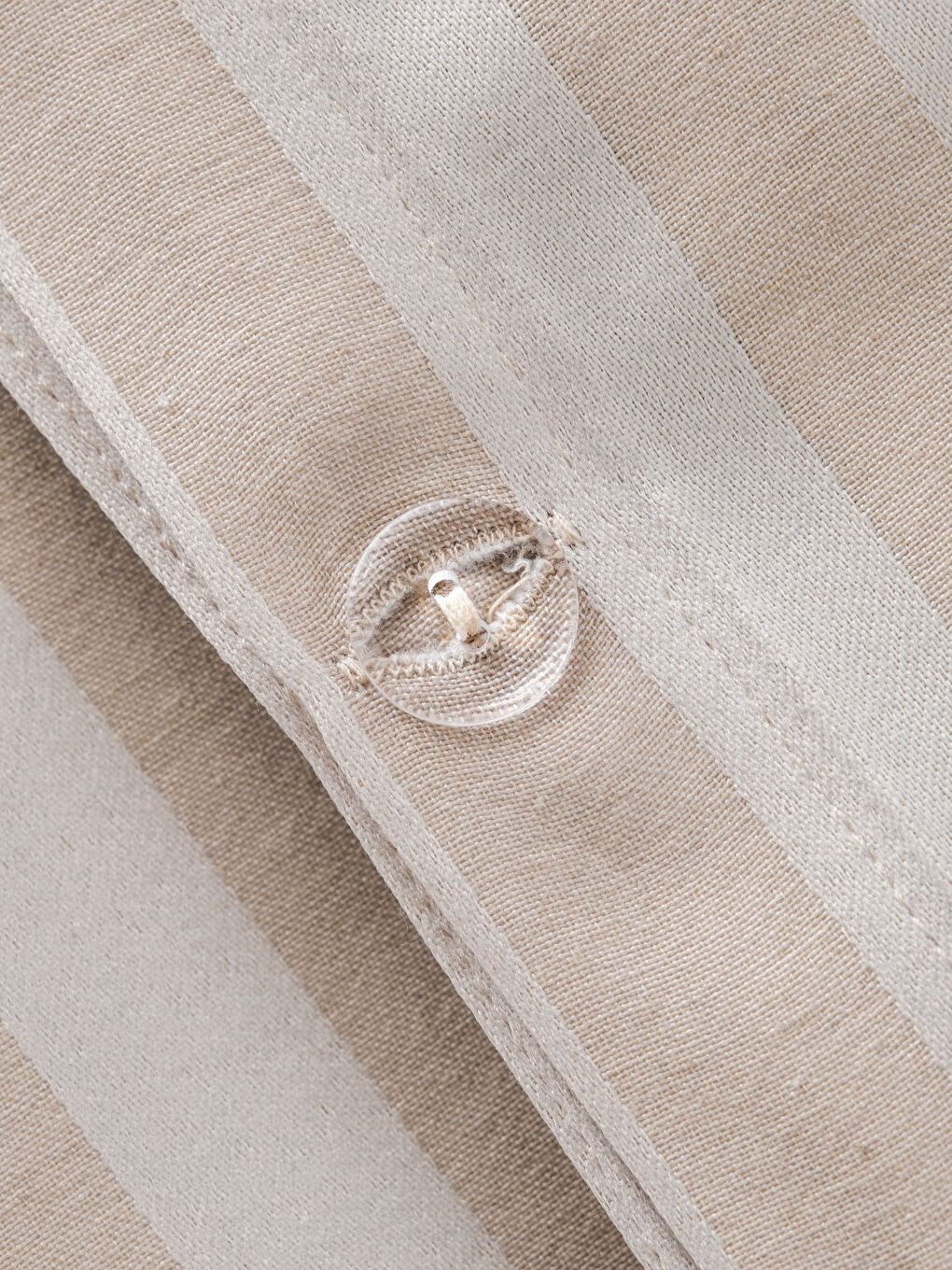 Bej Çizgili Tek Kişilik Nevresim Takımı-6