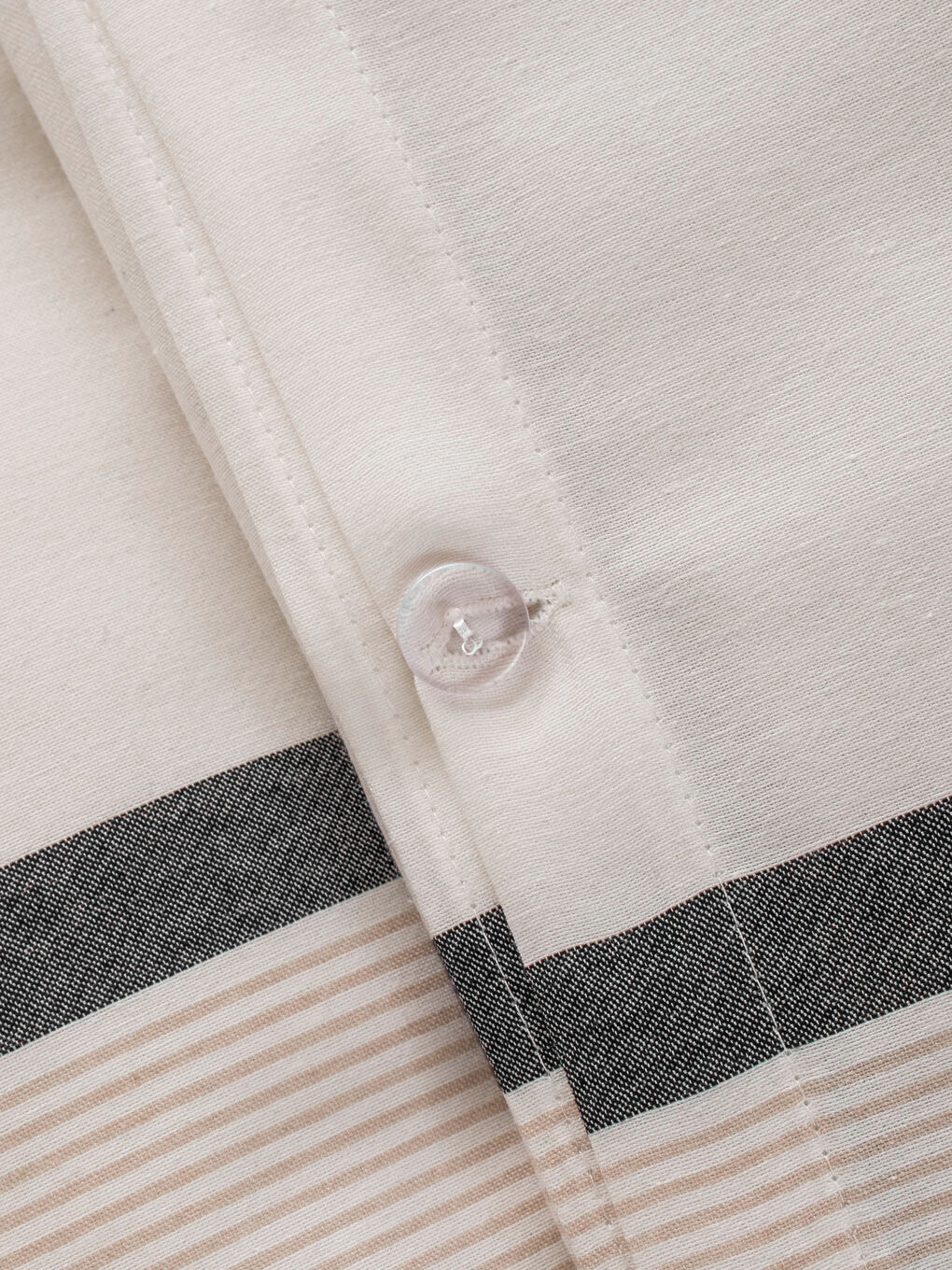 Siyah Çizgili Çift Kişilik Nevresim Seti-6