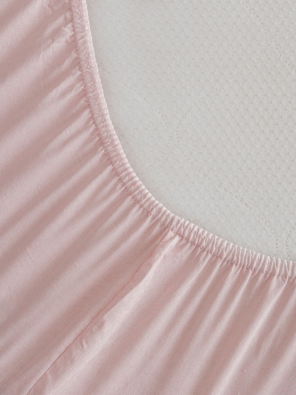 Pembe Tek Kişilik Çarşaf	-3