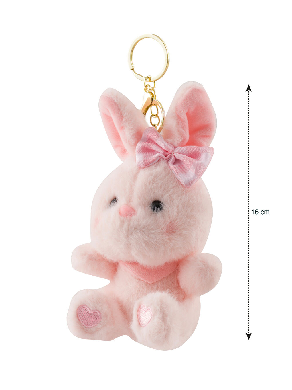 Karışık Tavşan Figürlü Pelüş Çanta Charmı-3
