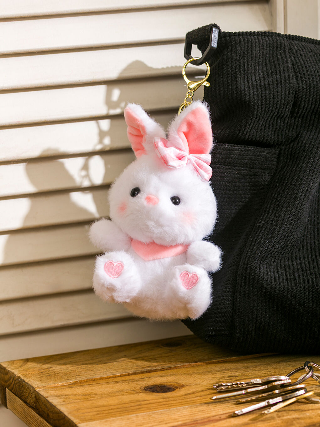 Karışık Oyuncak Ayı Figürlü Çanta Charmı