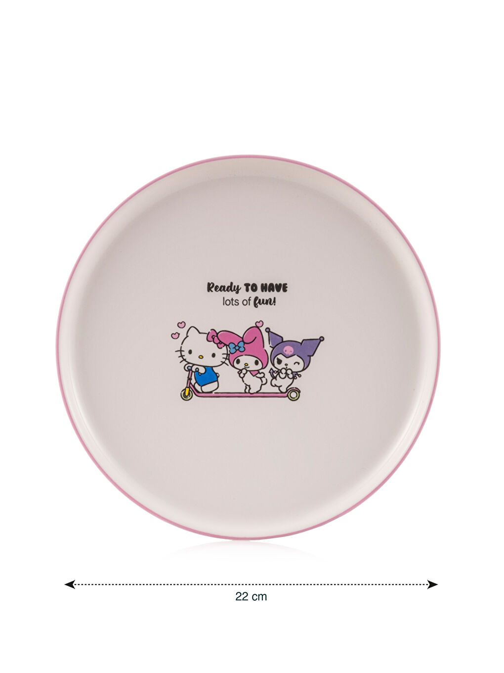 Karışık Hello Kitty Baskılı Tabak-3