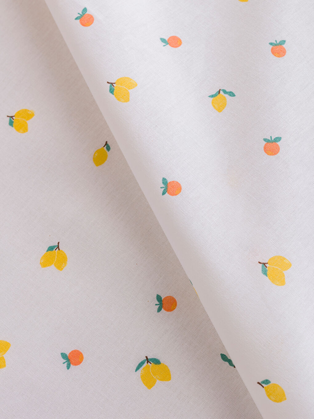 Karışık Limon Desenli Çift Kişilik Çarşaf-2