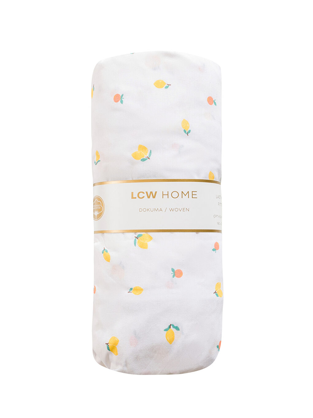 Karışık Limon Desenli Çift Kişilik Çarşaf-4