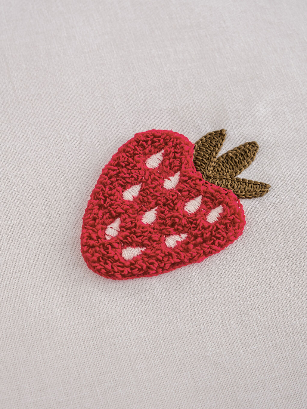 Karışık Çilek Baskılı Çift Kişilik Nevresim Seti-4