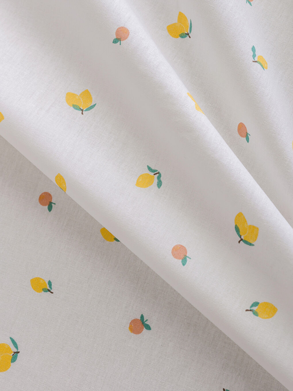 Karışık Limon Desenli Tek Kişilik Lastikli Çarşaf-2