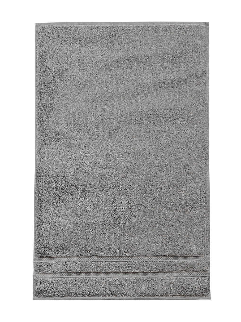Gri Pamuklu Yüz Havlusu 50x80 cm-4