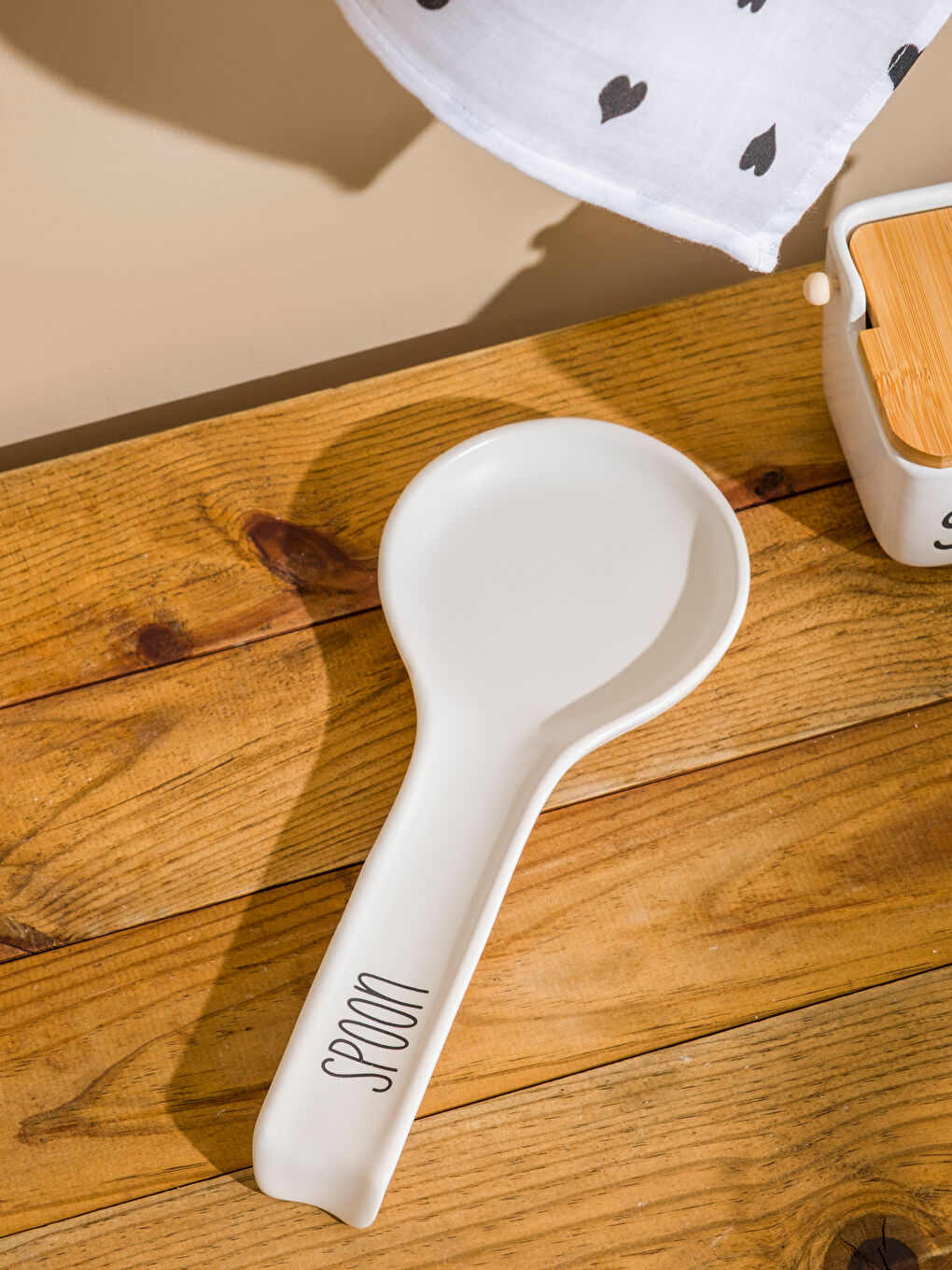 Siyah Seramik Kaşıklık 28 cm-1